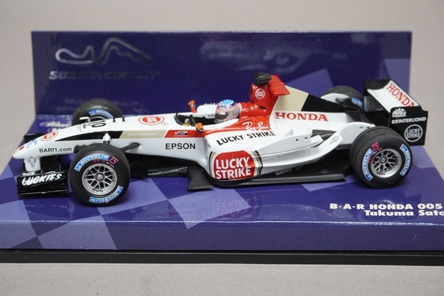 1/43 ミニチャンプス 403030099 ホンダ BAR 005 テストカー 2003