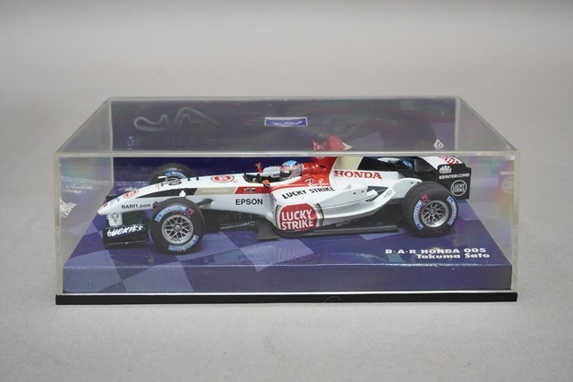 1/43 ミニチャンプス 403030099 ホンダ BAR 005 テストカー 2003