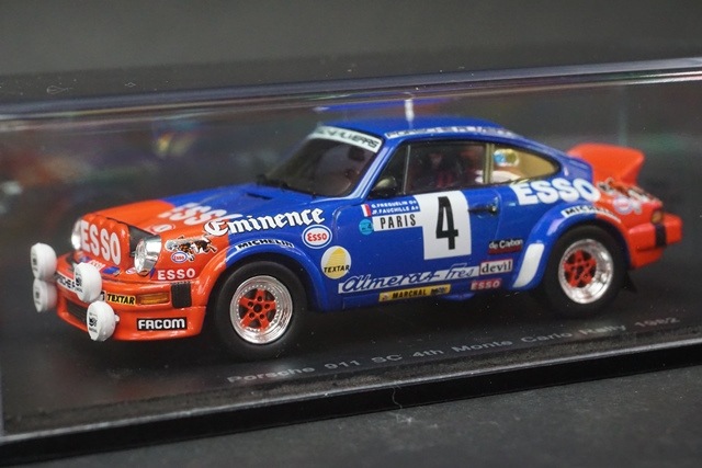 1/43 スパーク S4026 ポルシェ 911 SC 4位 モンテカルロラリー 1982#4