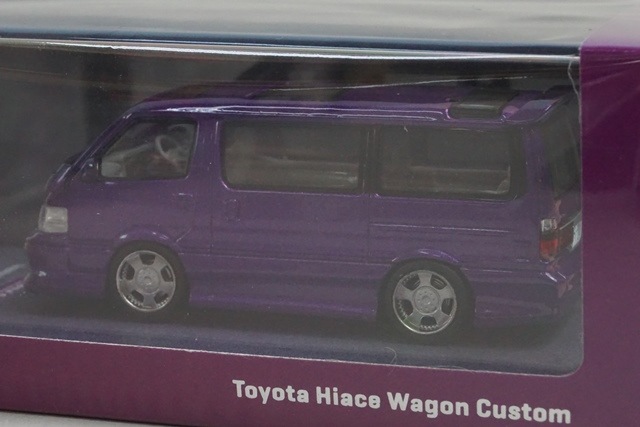 ���� T64R-078-PU Tarmac Works 1/64 �ȥ西 Toyota Hiace Wagon Custom Purple ������250pcs