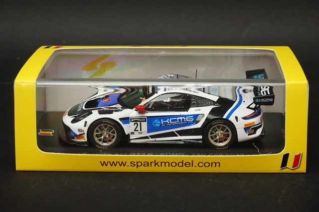 1/43 スパーク SB401 ポルシェ 911 GT3R KCMG SPA24h 2020#21, Boost