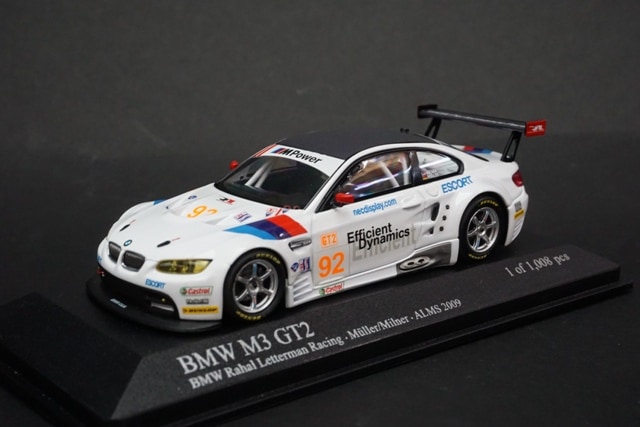 1/43 ミニチャンプス 400092992 BMW M3 GT2 ALMS 2009 #92
