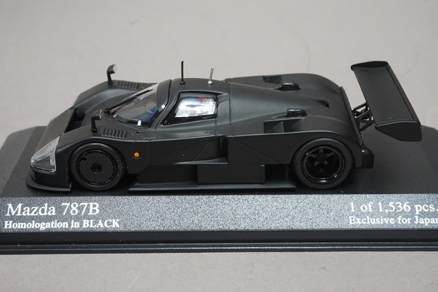 1/43 ミニチャンプス 433911693 京商 ホモロゲーション BLACK/ブラック
