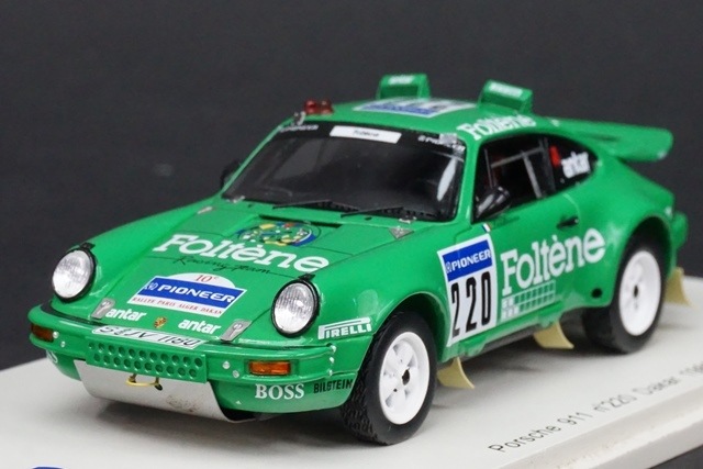 1/43 スパーク SF034 ポルシェ 911 #220 Paris Dakar 1988 - Limited
