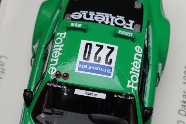 1/43 スパーク SF034 ポルシェ 911 #220 Paris Dakar 1988 - Limited