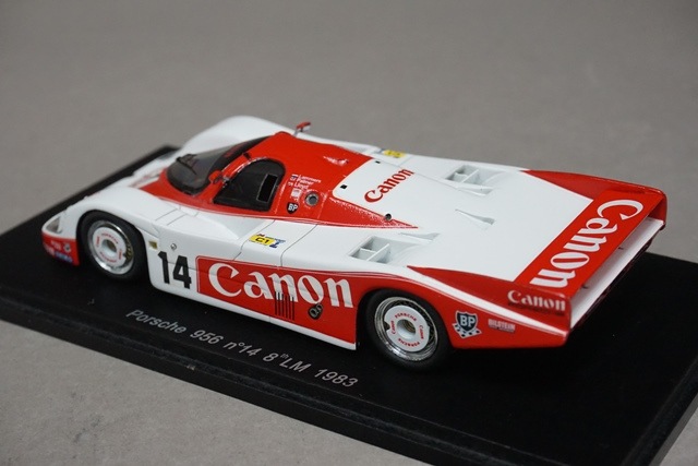ポルシェ956 ルマン24H 1983年優勝車1/43 Qartzo製 1/43 スパーク KBS004 ポルシェ 956 ルマン 8th 1983 #14, Boost