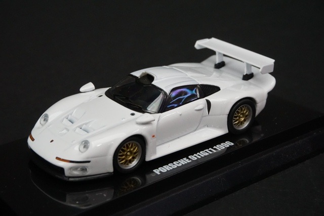 1/64 京商 ビーズコレクション 06522W ポルシェ 911GT1 1996 ホワイト
