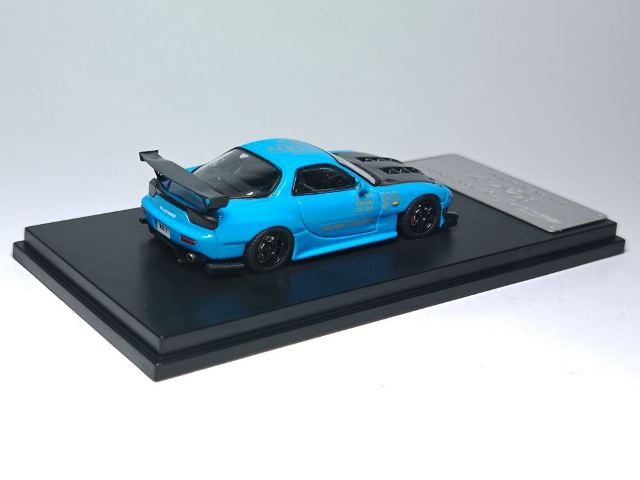 マツダ RX-7 ミニカー ブリヂストン、日本製 新品 MC640012G MC Model Collect モデルコレクト 1/64 マツダ Mazda