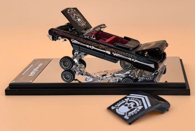 予約 Fine Works64 1/64 シボレー インパラ Impala A/Skul Black