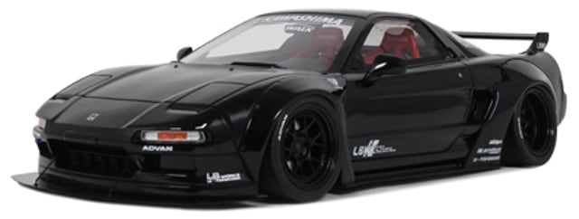 予約 OTM1211 OTTO 1/18 LB☆WORKS ホンダ NSX (NA1) 2020 (ブラック
