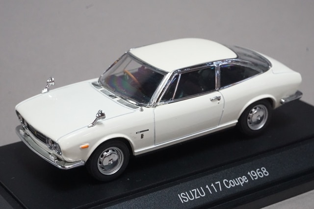 1円〜 ホビージャパン 1/43 いすゞ 117 クーペ 2.0 XE マッターホルン シルバー