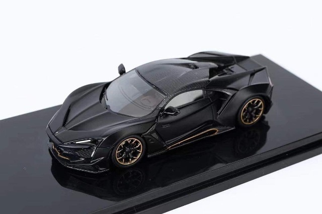 ͽ  VMB MODELS 1/64 W⡼ ե˥ ѡݡ W Motors Fenyr SuperSport Matte black+Carbon 500