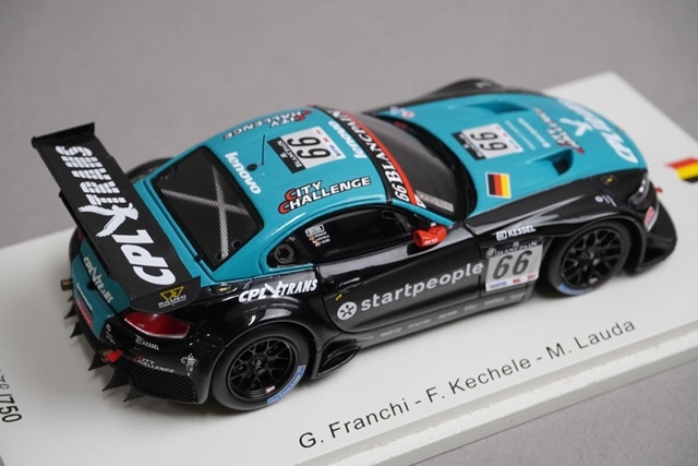 1/43 スパーク SB029 BMW Z4 SPA 24H 3rd 2012 #66, Boost Gear