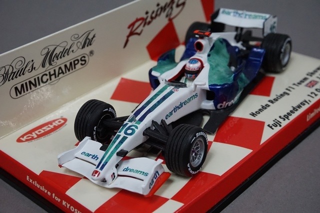 ミニチャンプス 1/43 ホンダレーシング F1チーム 2008年 ショーカー 1/43 ミニチャンプス 403080085 ホンダ レーシング F1 チーム ショー