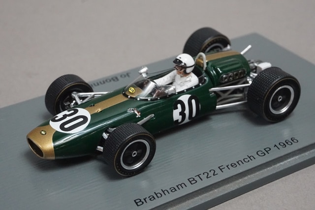 激レア　日本未発売　F1マシンコレクション　BRABHAM　BT19 1966年 GP Replicas BRABHAM F1 BT19 WINNER GERMANY GP 1966 BRABHAM
