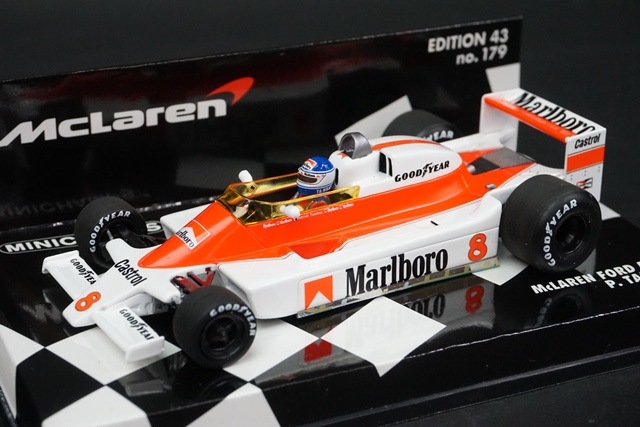 1/43 ミニチャンプス 537794308 マクラーレン フォード M28 P.タンベイ