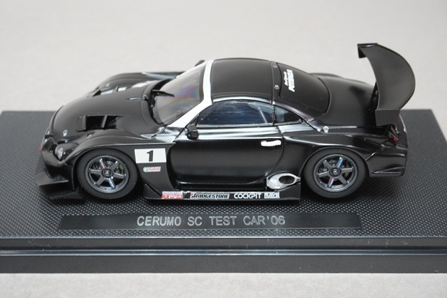 EBBRO CERUMO SC TEST CAR'06 ブラック EBBRO CERUMO SC TEST CAR'06 ブラック