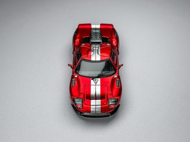 新品 Rhino Model RM 1/64 フォード Ford GT40 Transparent Red, Boost