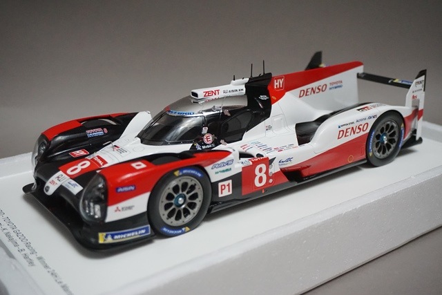 トヨタ TS050 HYBRID 1/18 DENSO　SPARK　スパーク 1/18 スパーク 18LM20 トヨタ TS050 ハイブリッド LM 24H 優勝 2020 #8