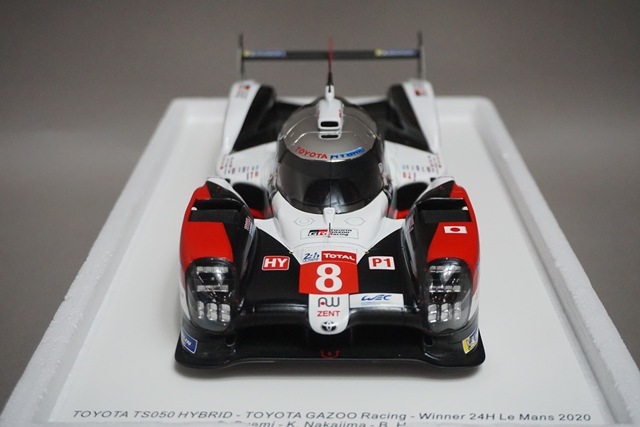 1/18 スパーク 18LM20 トヨタ TS050 ハイブリッド LM 24H 優勝