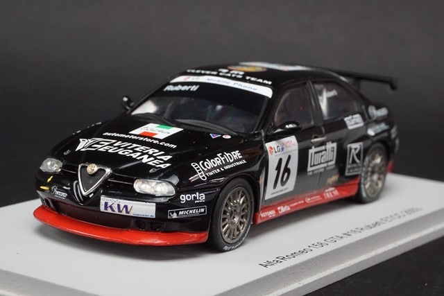 1/43 スパーク S0454 アルファロメオ 156 GTA ETCC 2003 #16 Paolo