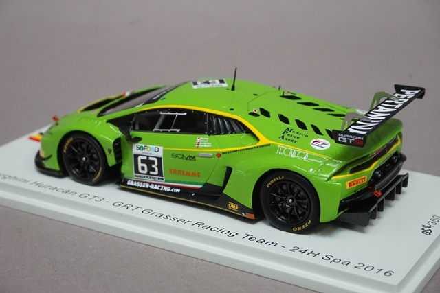 1/43 スパーク SB287 ランボルギーニ ウラカン GT3 GRT Grasser Racing