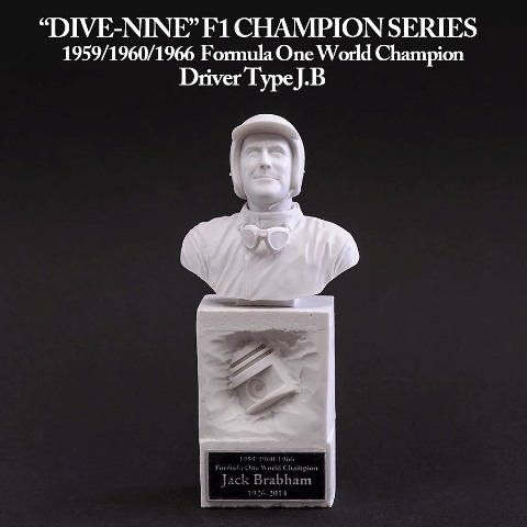 ���R012-0014 Model Factory Hiro 1/12  DIVE NINE Figure F1 Champion 1950s Type J.B 
