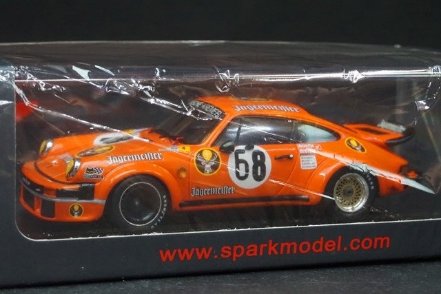 1/43 スパーク S4424 ポルシェ 934 LM ルマン 1978 #68 イエガーマイ