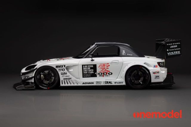 予約 onemodel 1/12 ホンダ TOPFUEL 零 1000 S2000RR ホワイト, Boost