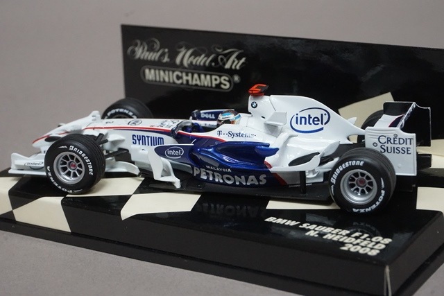 1/43 ミニチャンプス 400080003 BMW ザウバー F1.08 2008 #3 N