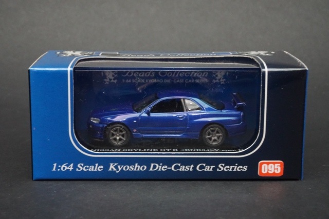 1/64  ӡ쥯 06084BL  NISSAN SKYLINE GT-R (BNR34) V-spec 2 ֥롼