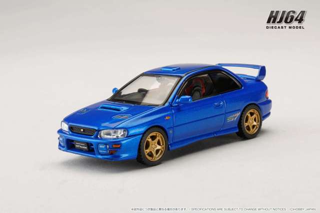 4R-562 ホビージャパン 1/64 スバル インプレッサ WRX GC8 ホビージャパン 1/64 スバル インプレッサ ピュアスポーツクーペ