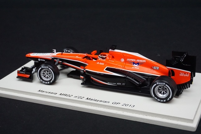 MARUSSIA MR03 CHILTON Malaysia GP2014 1/43 Spark EUR 115,00 - FR