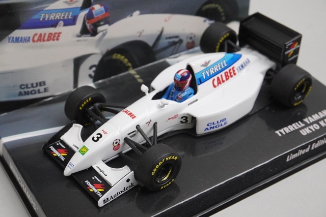 1/43 ミニチャンプス 413940003 ユーロスポーツ特注 ティレル ヤマハ