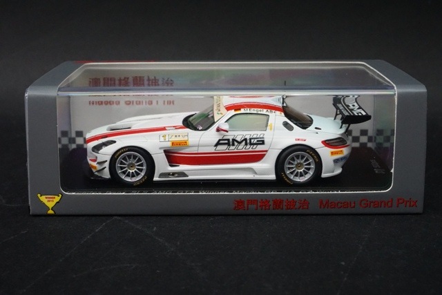 メルセデス・ベンツ　 ミニカー 1/43 1/43 スパーク SA086 メルセデス ベンツ SLS AMG GT3 Winner Macau GP