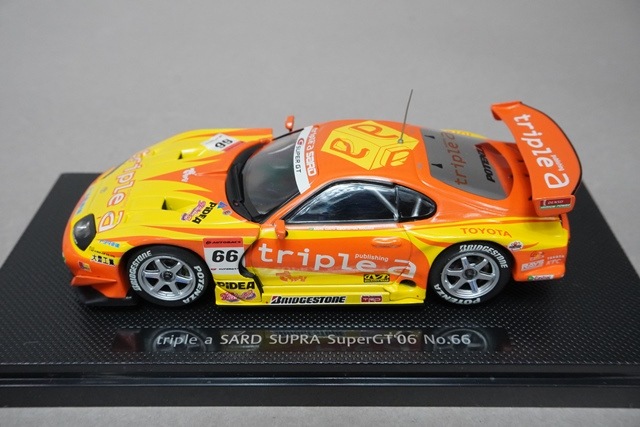 ミニカー EBBRO SARD SUPRA SuperGT No.66 ミニカー EBBRO SARD SUPRA SuperGT No.66 Ebbro 1/43 Sard