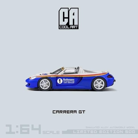 予約 CA645907 COOL ART CA 1/64 ポルシェ カレラ Carrera GT Rothmans