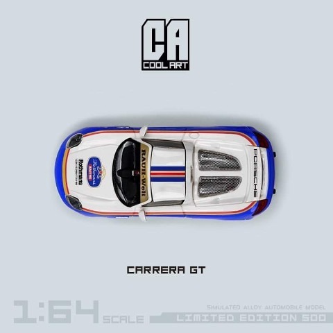 予約 CA645907 COOL ART CA 1/64 ポルシェ カレラ Carrera GT Rothmans