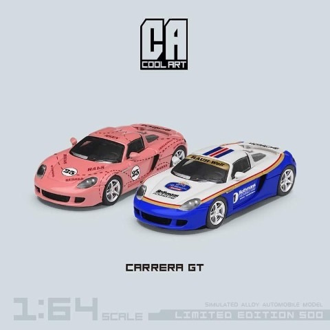 予約 CA645907 COOL ART CA 1/64 ポルシェ カレラ Carrera GT Rothmans