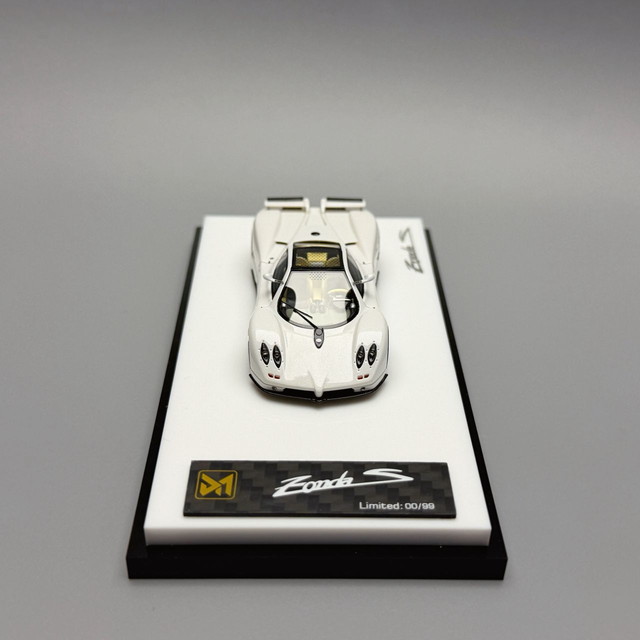 新品 DMY 1/64 パガーニ ゾンダ Pagani Zonda s Pearl White, Boost