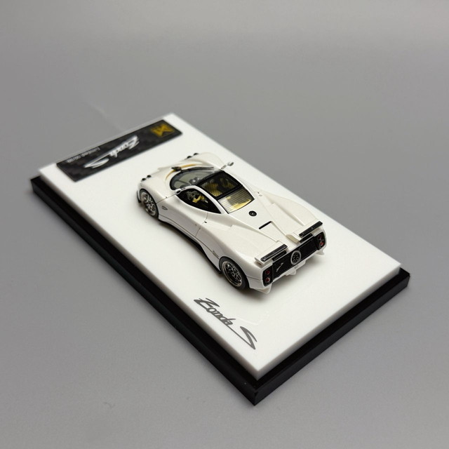 新品 DMY 1/64 パガーニ ゾンダ Pagani Zonda s Pearl White, Boost