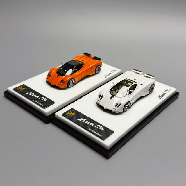 新品 DMY 1/64 パガーニ ゾンダ Pagani Zonda s Pearl White, Boost