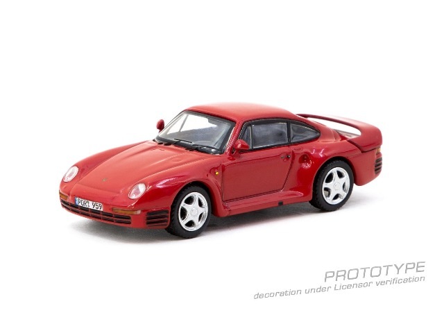新品 T64G-068-RE Tarmac Works 1/64 ポルシェ Porsche 959 Red