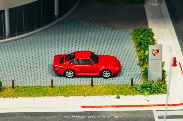 新品 T64G-068-RE Tarmac Works 1/64 ポルシェ Porsche 959 Red