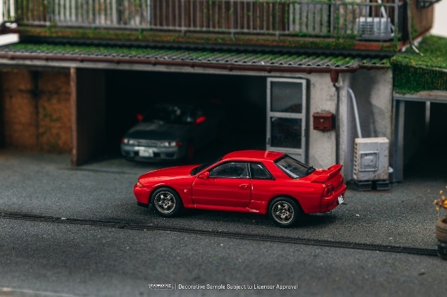 新品 JC64-008-RD Tarmac Works 1/64 日産 Nissan Skyline GT-R (BNR32