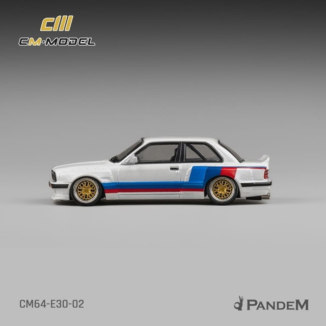 予約 CM64-E30-02 CM-Model 1/64 パンデム 3 Series M3 Mk1 E30 Sedan