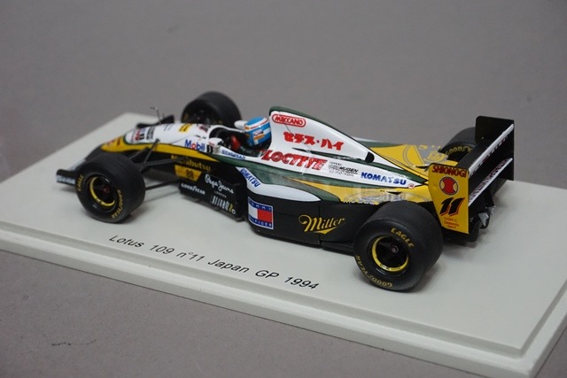 1/43 スパーク S1780 ロータス 109 日本GP 1994 #11, Boost Gear