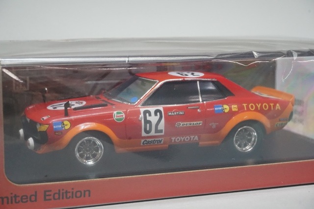 ���� 100SPA05 ���ѡ��� 1/43 �ȥ西 Toyota Celica GT 24H Spa 1973 O. Andersson - F. Kottulinsky #62 