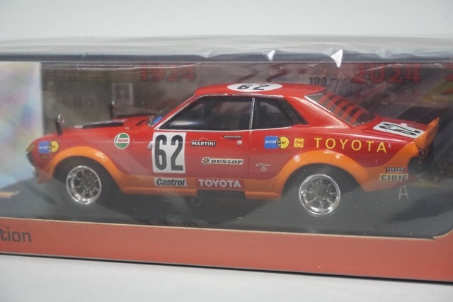 ���� 100SPA05 ���ѡ��� 1/43 �ȥ西 Toyota Celica GT 24H Spa 1973 O. Andersson - F. Kottulinsky #62 