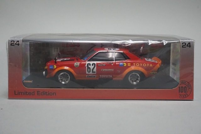 ���� 100SPA05 ���ѡ��� 1/43 �ȥ西 Toyota Celica GT 24H Spa 1973 O. Andersson - F. Kottulinsky #62 